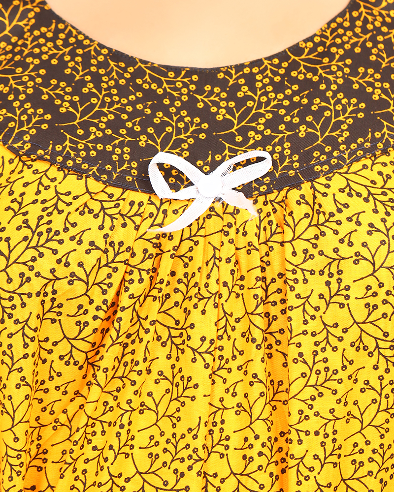 - Comfortable Traditional Cotton Nighty - 55 inches long