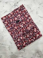 Traditional cotton nighty, 55 Inches Long- Brown