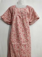 Comfortable Premium Cotton Nighty , 57 Inches Long - Image 2