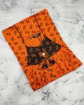 Traditional cotton nighty, 55 Inches Long- Orange