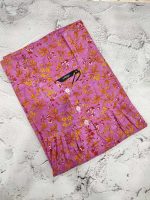 Premium Quality Cambric Cotton Nighty With Buttons -55 Inches Long