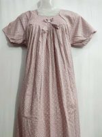 Traditional cotton nighty, 55 Inches Long - Image 2