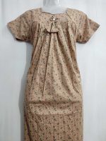 Traditional cotton nighty, 55 Inches Long - Image 2