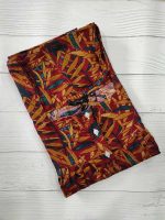 Comfortable Front Open Cotton Nighty With Buttons- 57 inches long - Maroon
