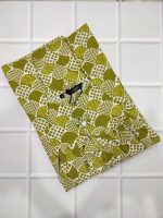 Premium Cotton Nighty, 55 Inches Long - Green