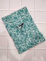 Premium  Cotton Nighty, 55 Inches Long - Green