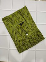 Traditional cotton nighty, 55 Inches Long - Green