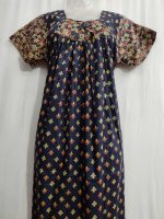 Traditional cotton nighty, 55 Inches Long - Image 2