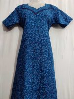 Comfortable Frock Model Cotton Nighty - Blue
