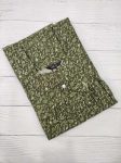 Traditional cotton nighty, 55 Inches Long - Green
