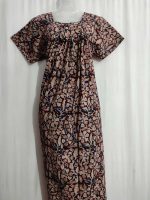 Traditional cotton nighty, 55 Inches Long - Image 2