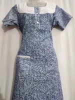 Comfortable Churidar Model Cotton Nighty - 55 Inches Long - Image 2