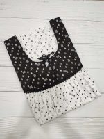 Front Open Cotton Nighty With Buttons, 55 Inches Long - White