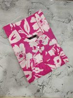 Traditional cotton nighty, 55 Inches Long Pink - Image 3