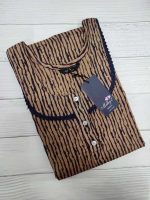 Comfortable Churidar Model Cotton Nighty - 55 Inches Long - Image 3