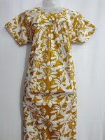 Traditional cotton nighty, 55 Inches Long - Image 3