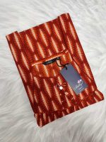 Traditional cotton nighty, 57 Inches Long - Brown - Image 4