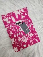 Traditional cotton nighty, 55 Inches Long - Rose - Image 3