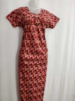 Traditional cotton nighty, 55 Inches Long - Image 4