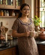 Comfortable Churidar Model Cotton Nighty - 55 Inches Long