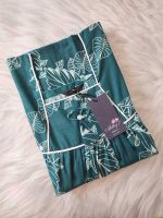 Traditional Cotton Nighty, 55 Inches Length - Green - Image 3