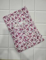 Comfortable cotton nighty With Buttons -55 inches long- White