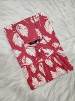 Traditional cotton nighty, Thali detailing on neck, 55 Inches Length - Peach - Image 3