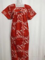 Traditional cotton nighty, 55 Inches Length - Image 4