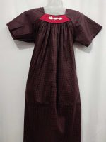 Traditional Cotton Nighty, 55 Inches Length - Image 3