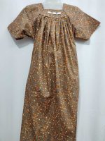 Traditional Cotton Nighty, 55 Inches Length - Image 4