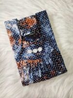 Traditional Chungidi Nighty, 55 Inches Length - Blue - Image 3