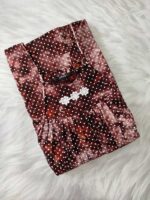 Traditional Chungidi Nighty, 55 Inches Length - Brown - Image 3