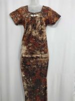 Traditional Chungidi Nighty, 55 Inches Length - Green - Image 4