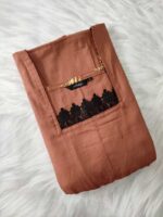 Cotton Kaftan Nighty - 55 Inches Length - Image 3