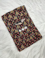 Traditional Cotton Nighty, 55 Inches Length - Green + Multi Design - Image 3
