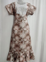 Short And Trendy Cotton Nighty With Round Neck - Image 4