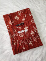 Traditional Cotton Nighty, 55 Inches Length - Image 3