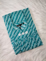 Traditional Cotton Nighty, 55 Inches Length - Green - Image 3