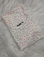 Traditional Cotton Nighty, 57 Inches Length - White - Image 3