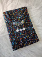 Traditional Cotton Nighty, 55 Inches Length - Dark Blue - Image 3