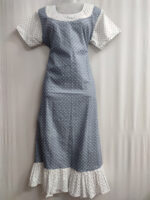 Short And Trendy Cotton Nighty - Ash + White - Image 4